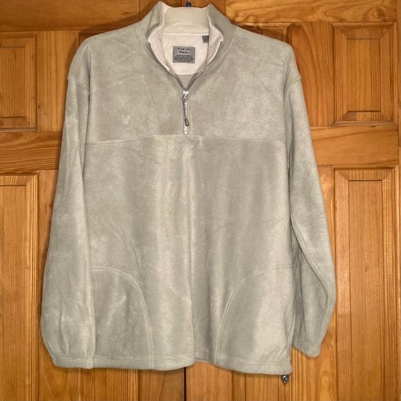 NWOT Vintage Starting Point Fleece Pullover Coat Jacket 1/4 Zip Men's Size L - Picture 1 of 9